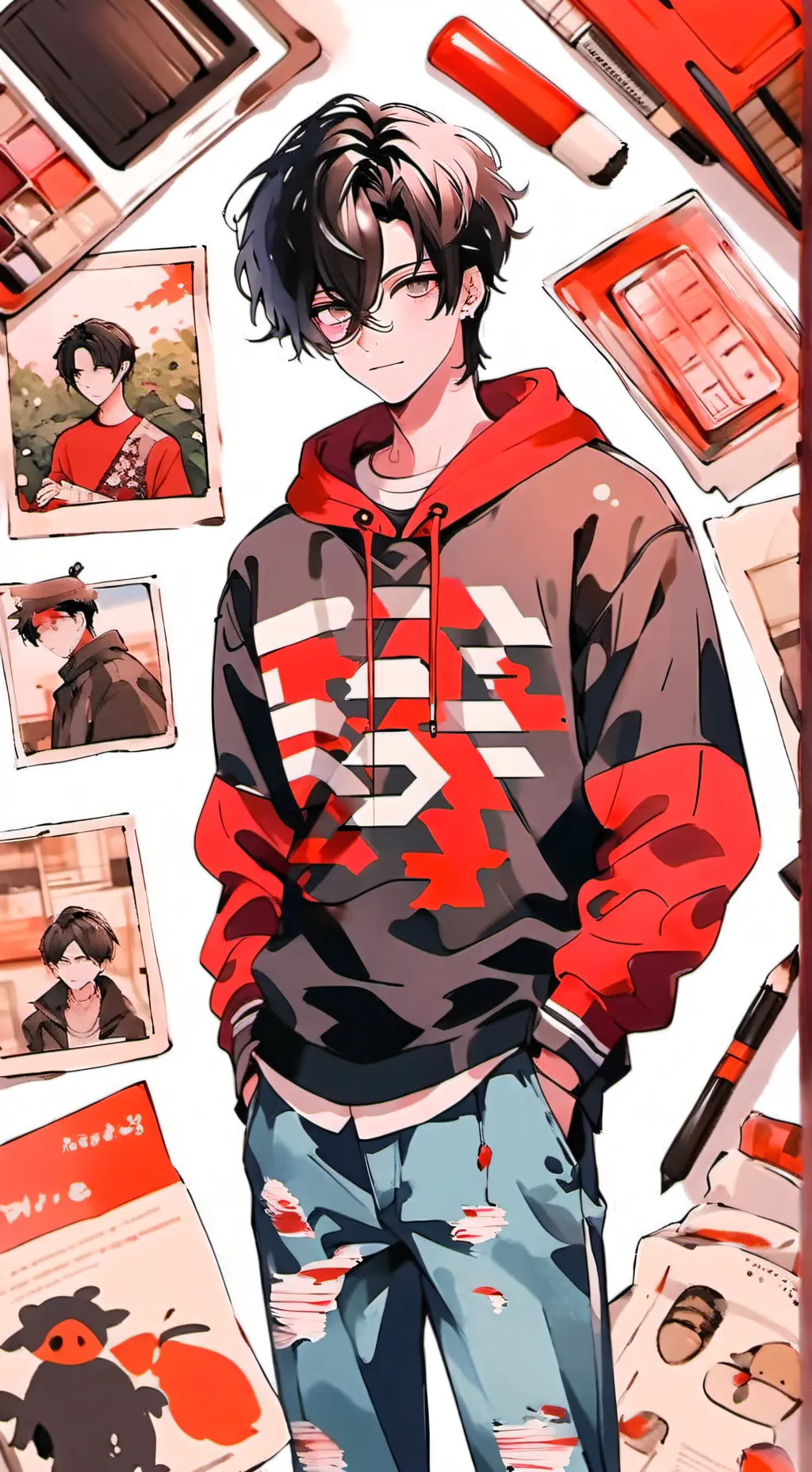ai character: bro ash background