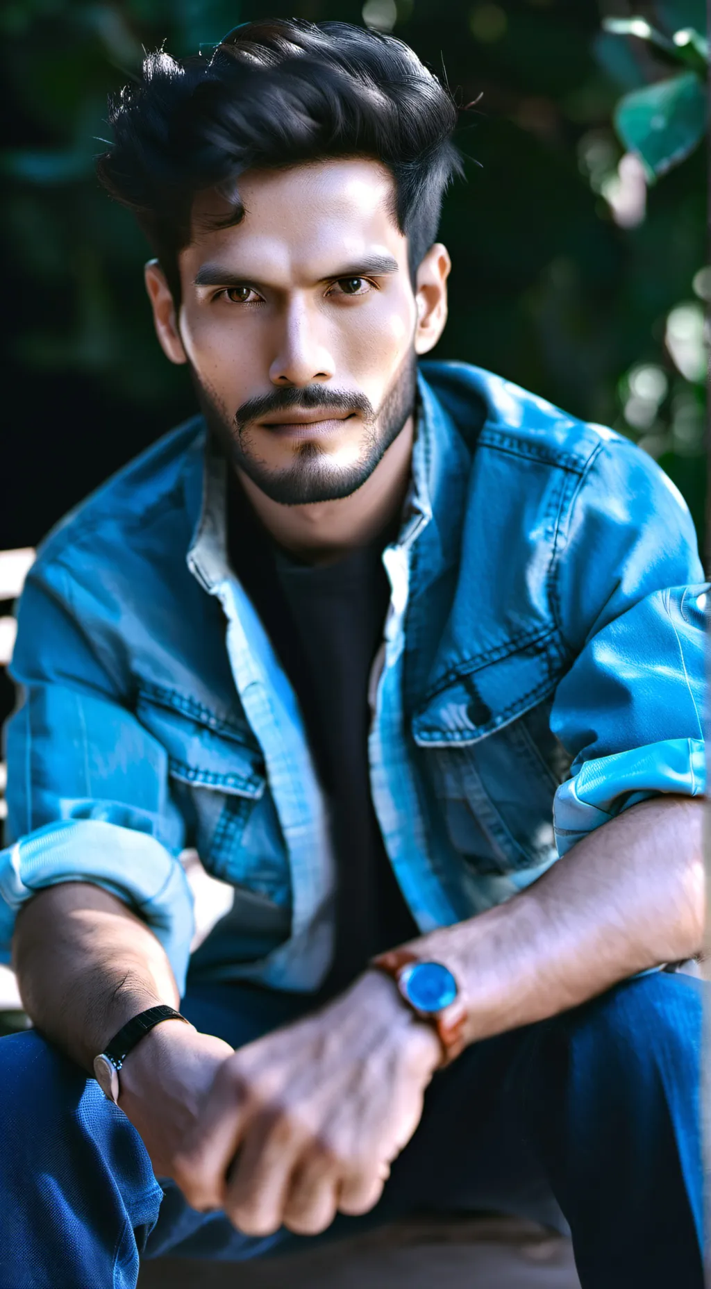 ai character: Vincent  background