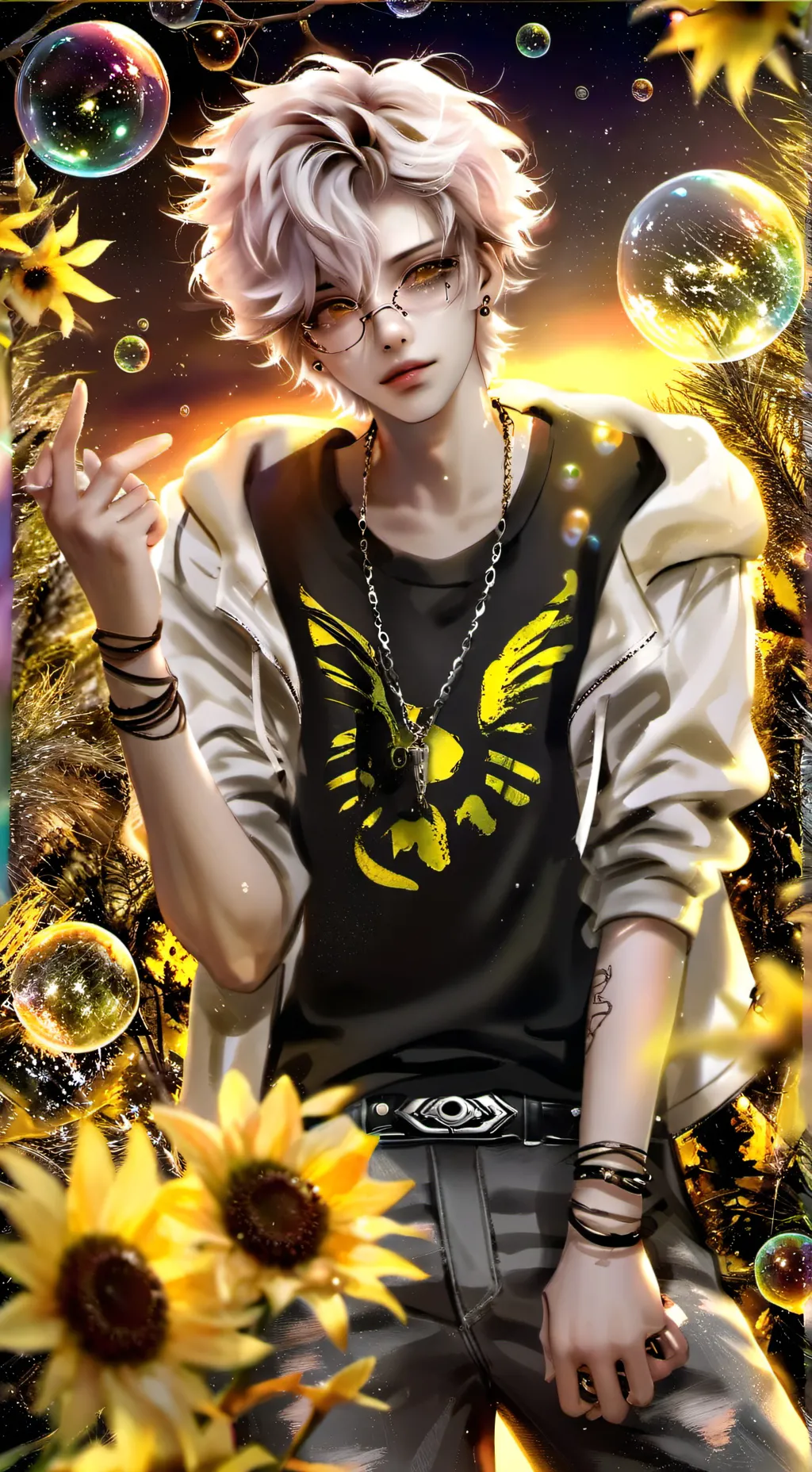 ai character: ☀️Summer ☀️ background