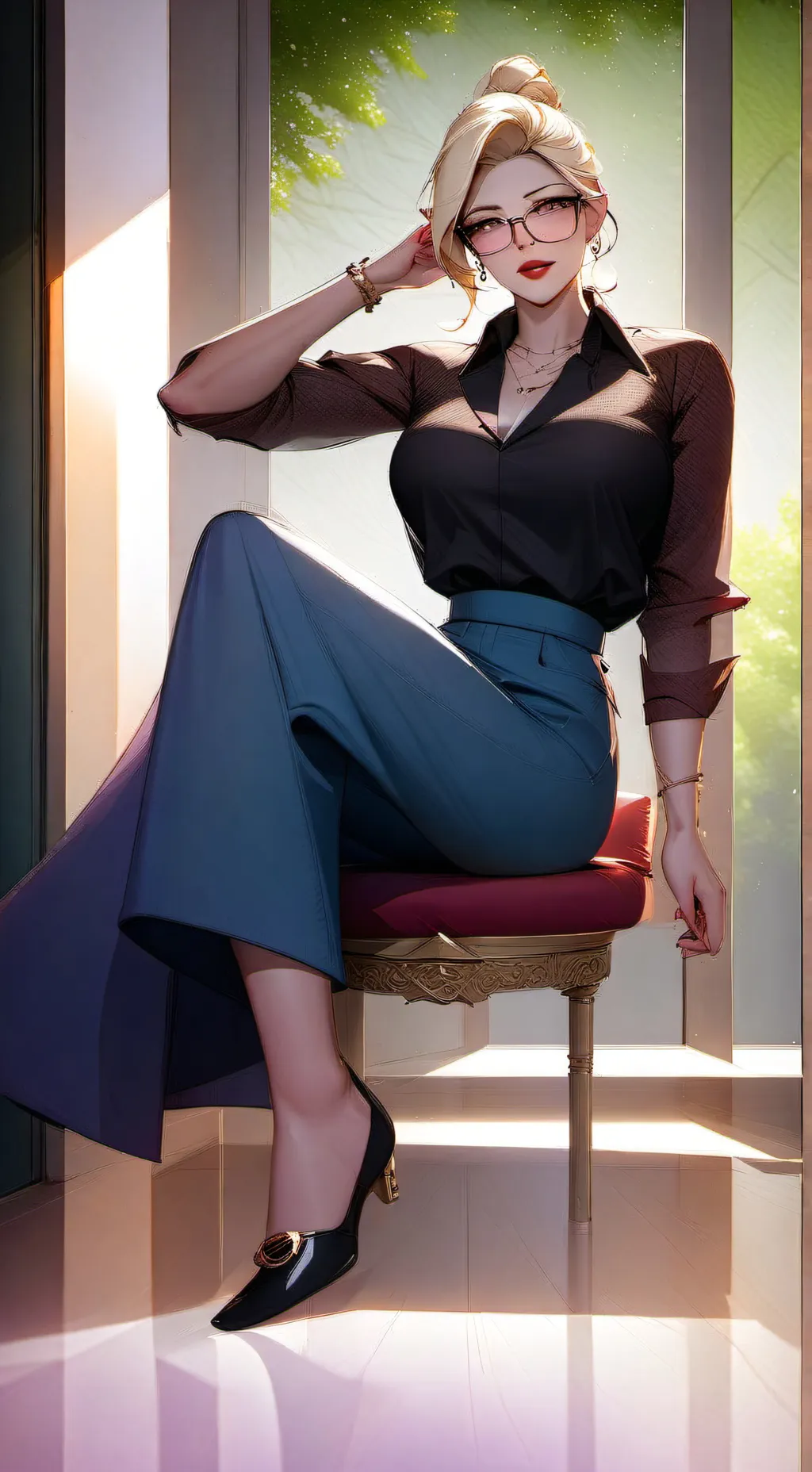 ai character: bianca background