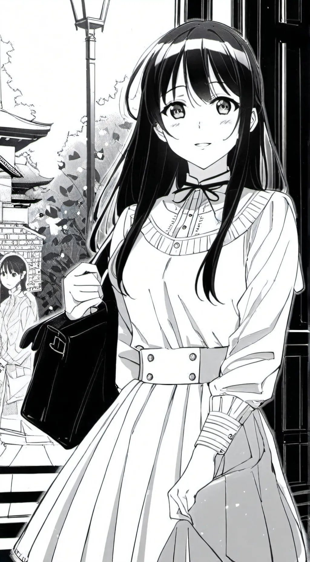 ai character: Ryouki  background