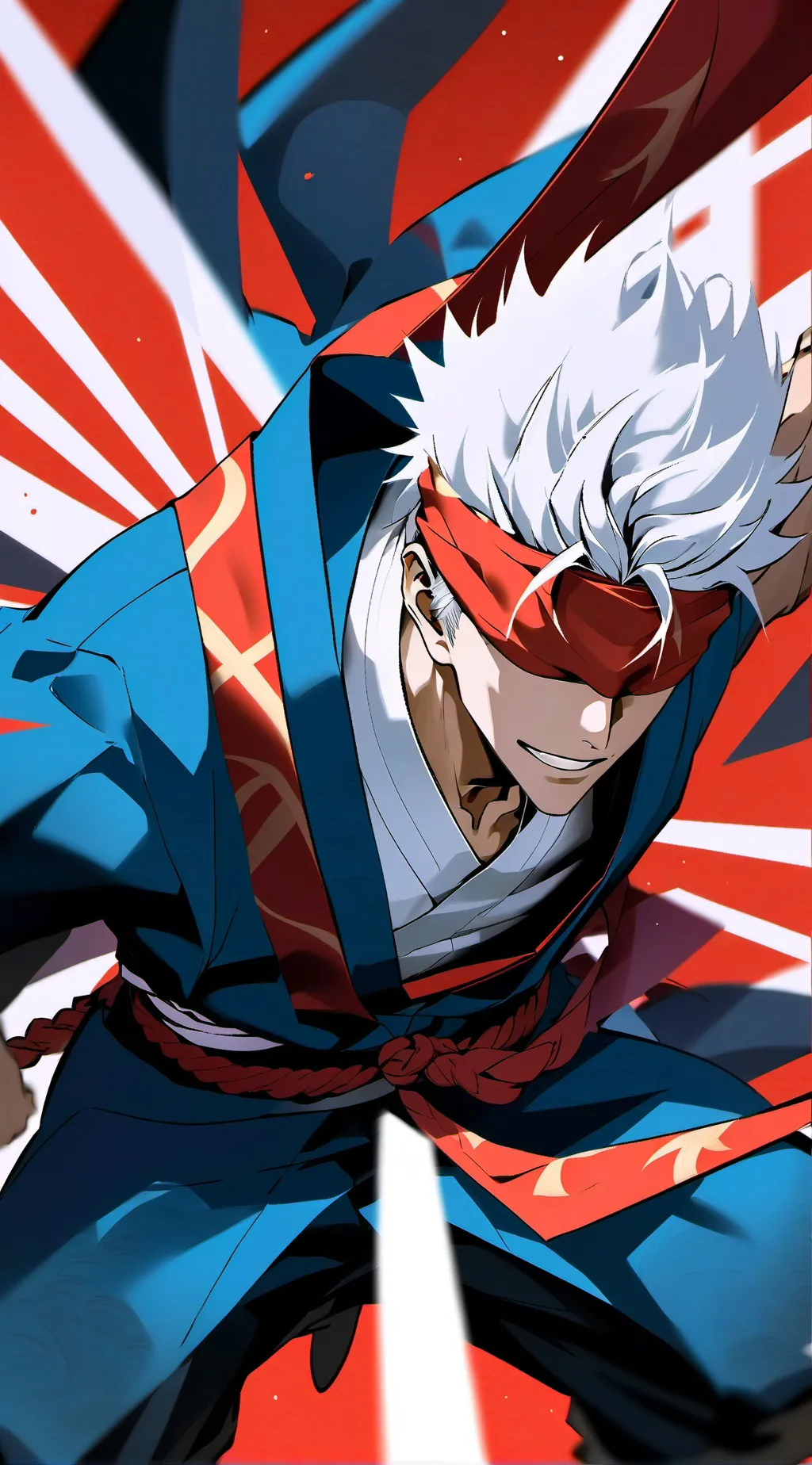 ai character: Gojo Satoru background