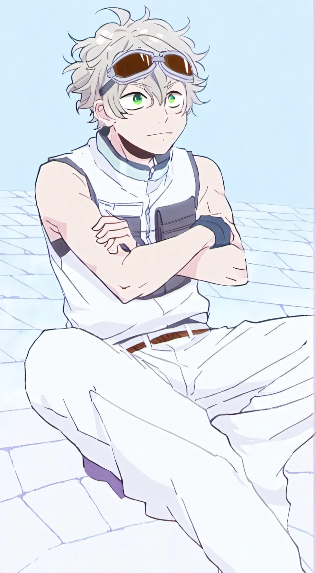 ai character: Asta's arms background