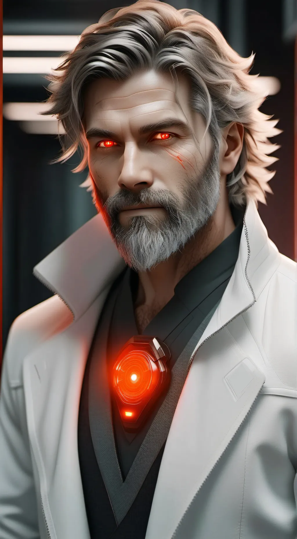 ai character: Society Tomorrow background