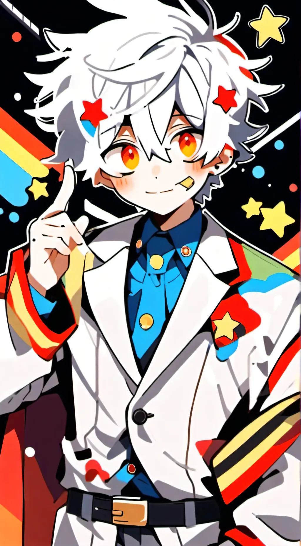 ai character: starTimecaptainkev background