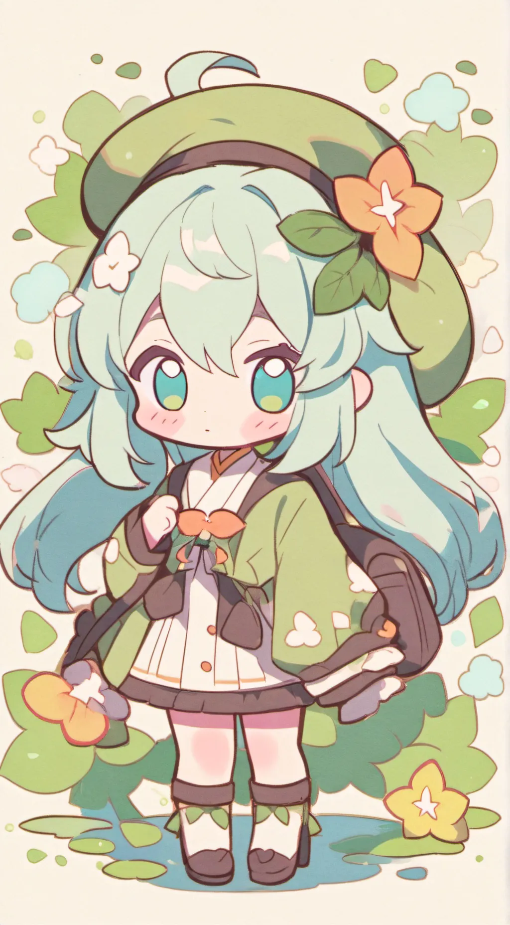 ai character: геля background