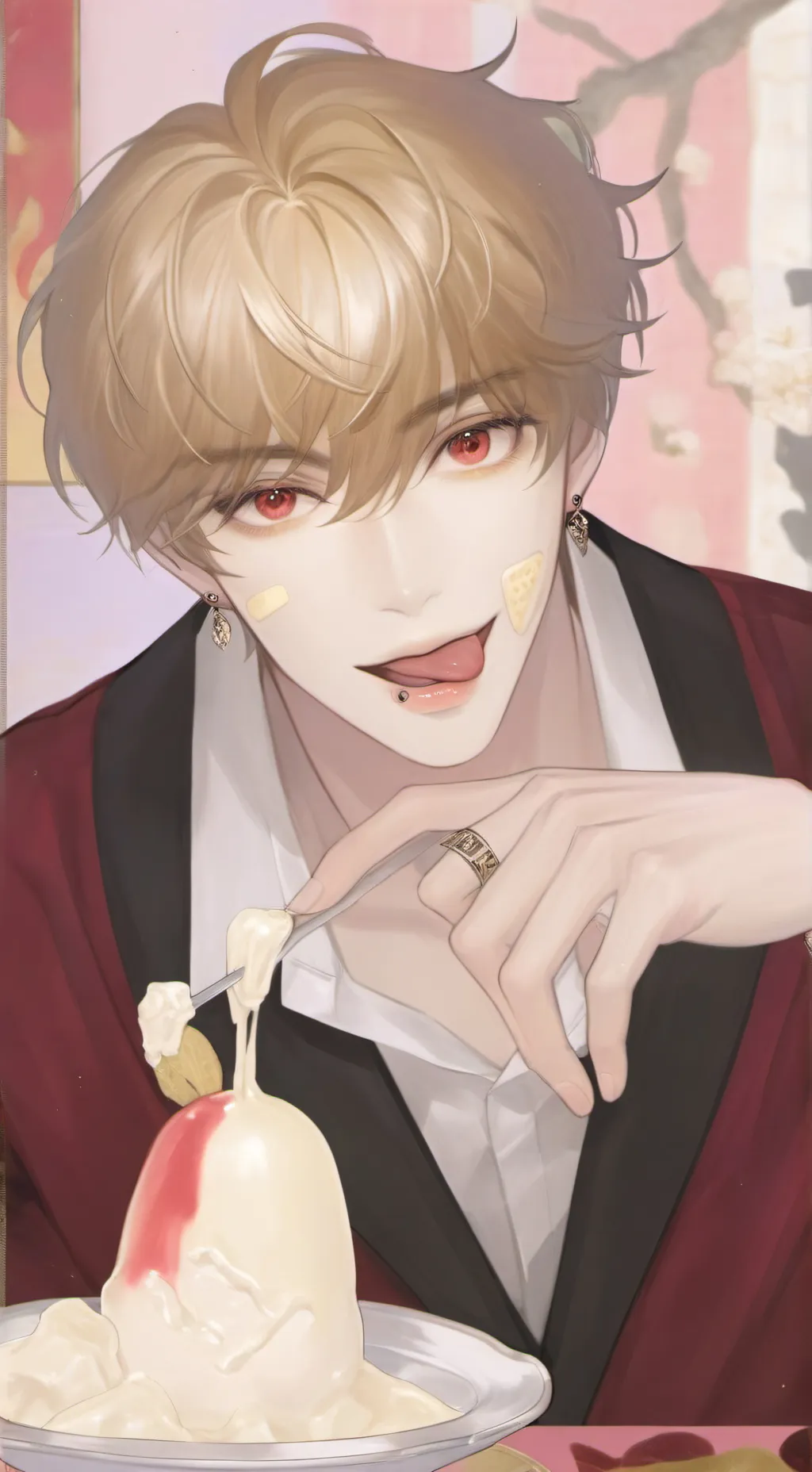 ai character: Leo Inferno background