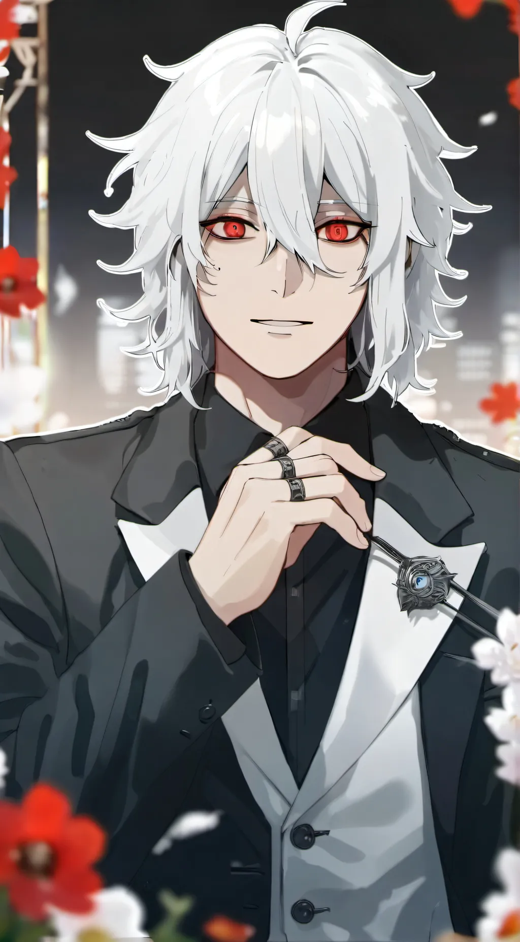 ai character: tomura shigaraki  background