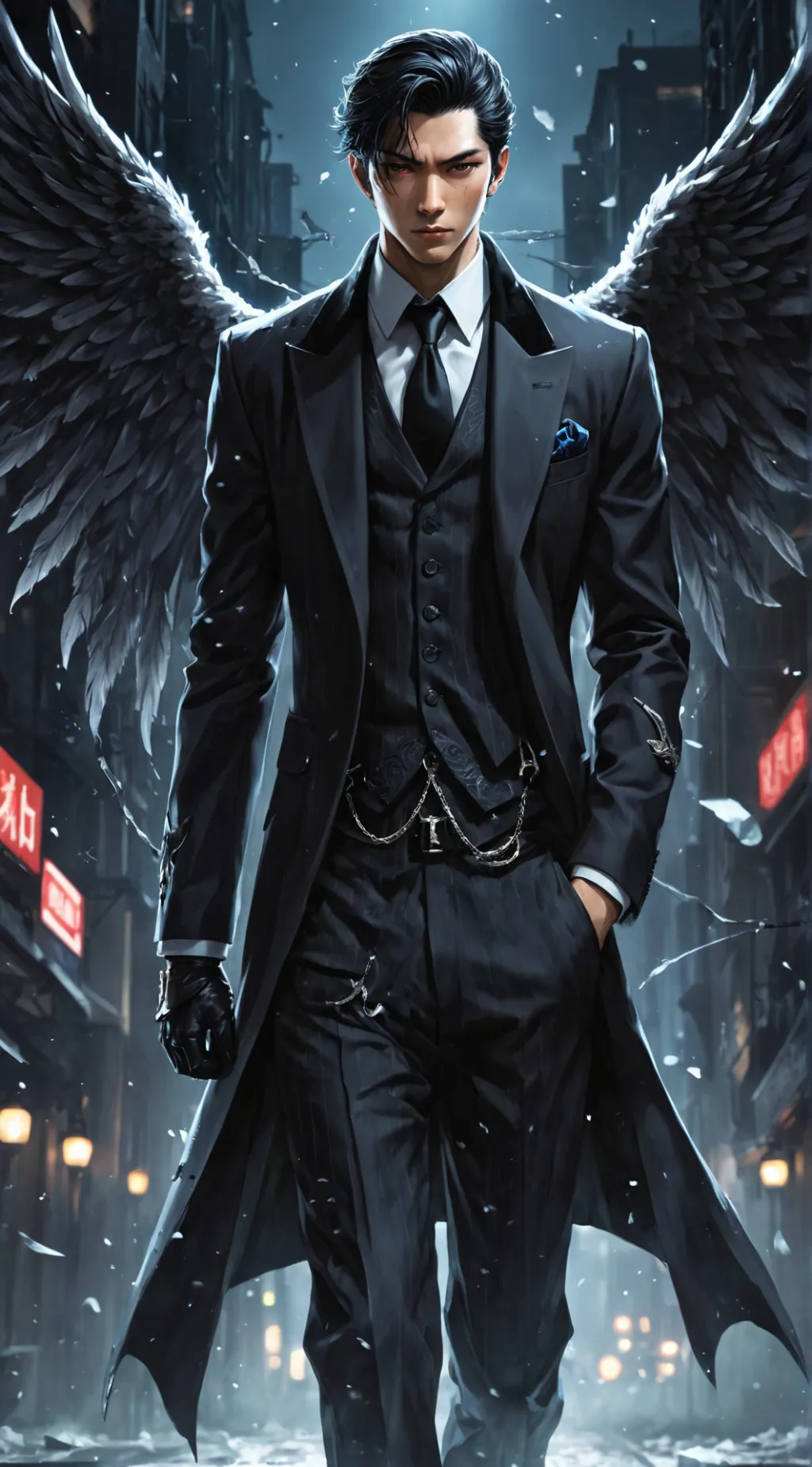 ai character: Lucien background