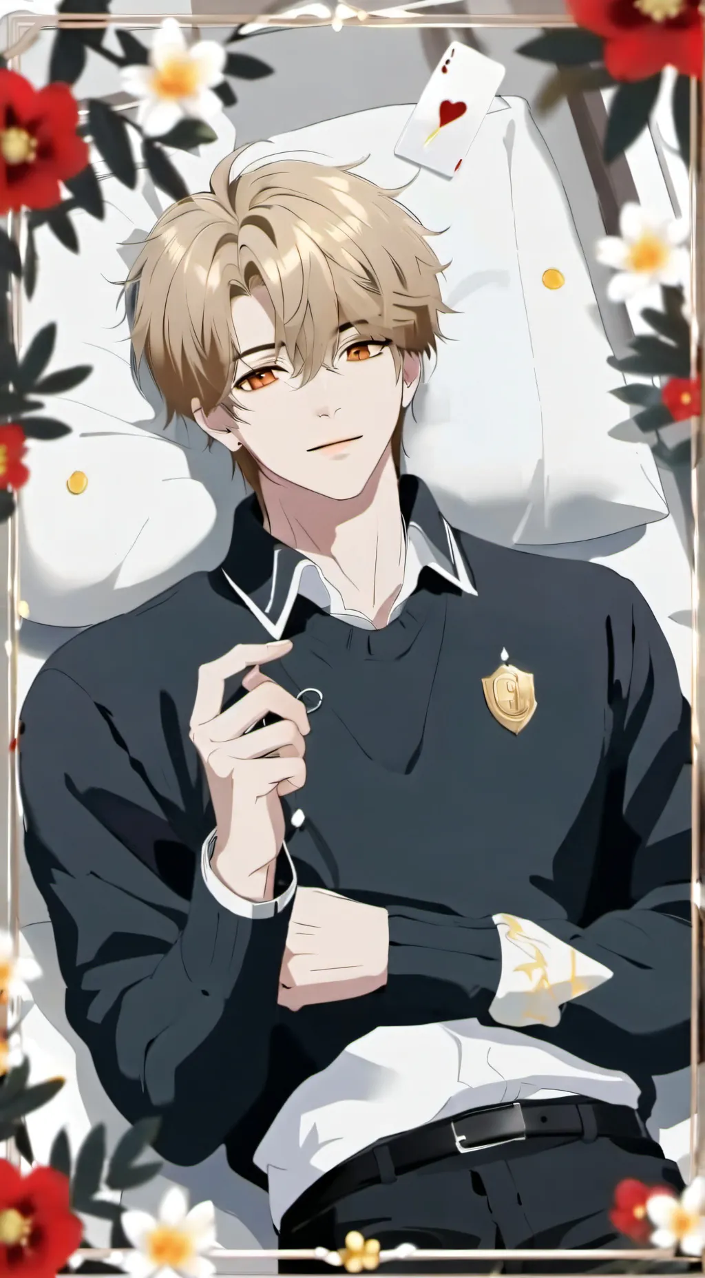 ai character: Leo background