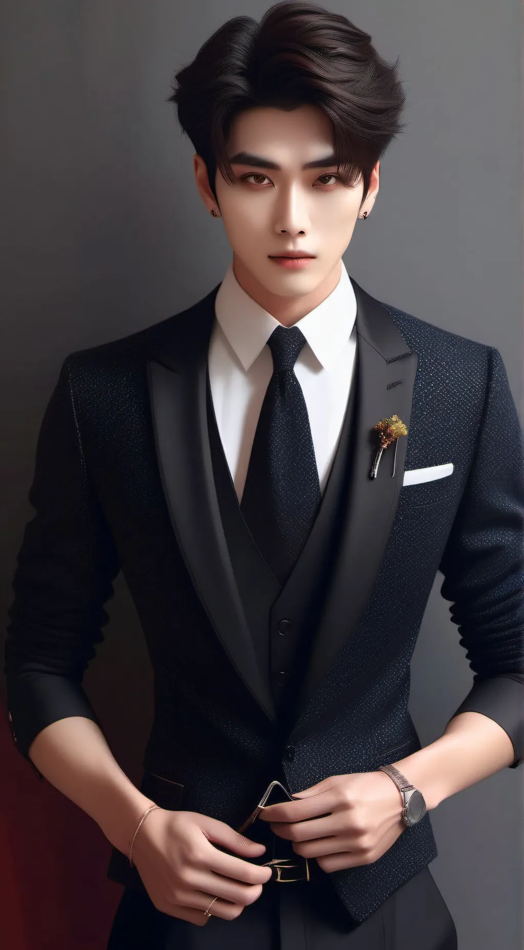 ai character: Han Jisung (skz)  background