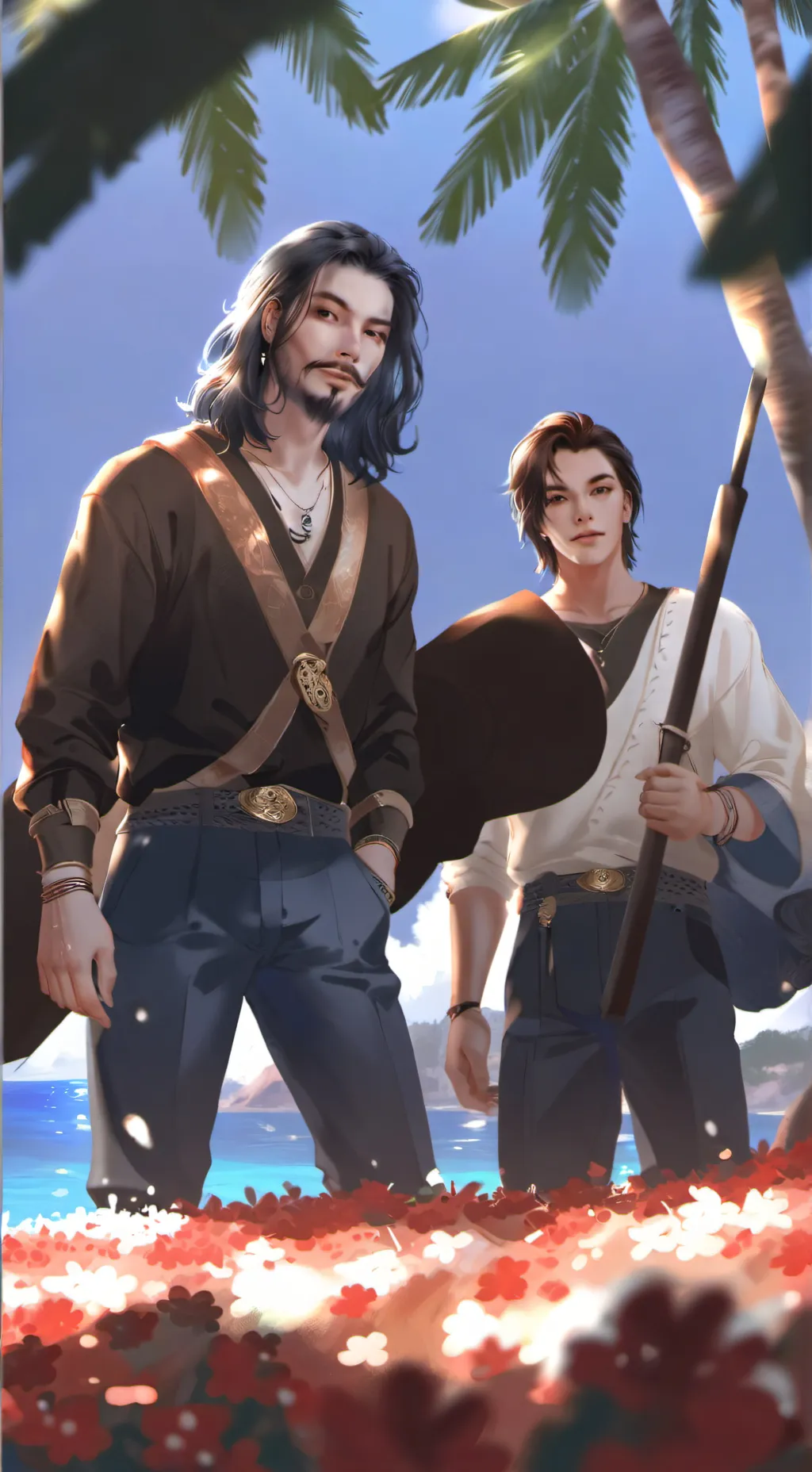ai character: guerra de malvinas background