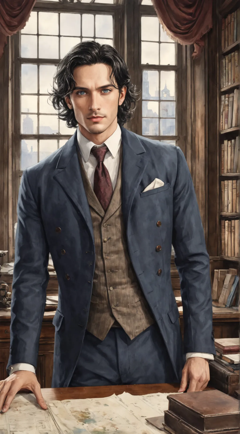 ai character: Erik Whithousen background