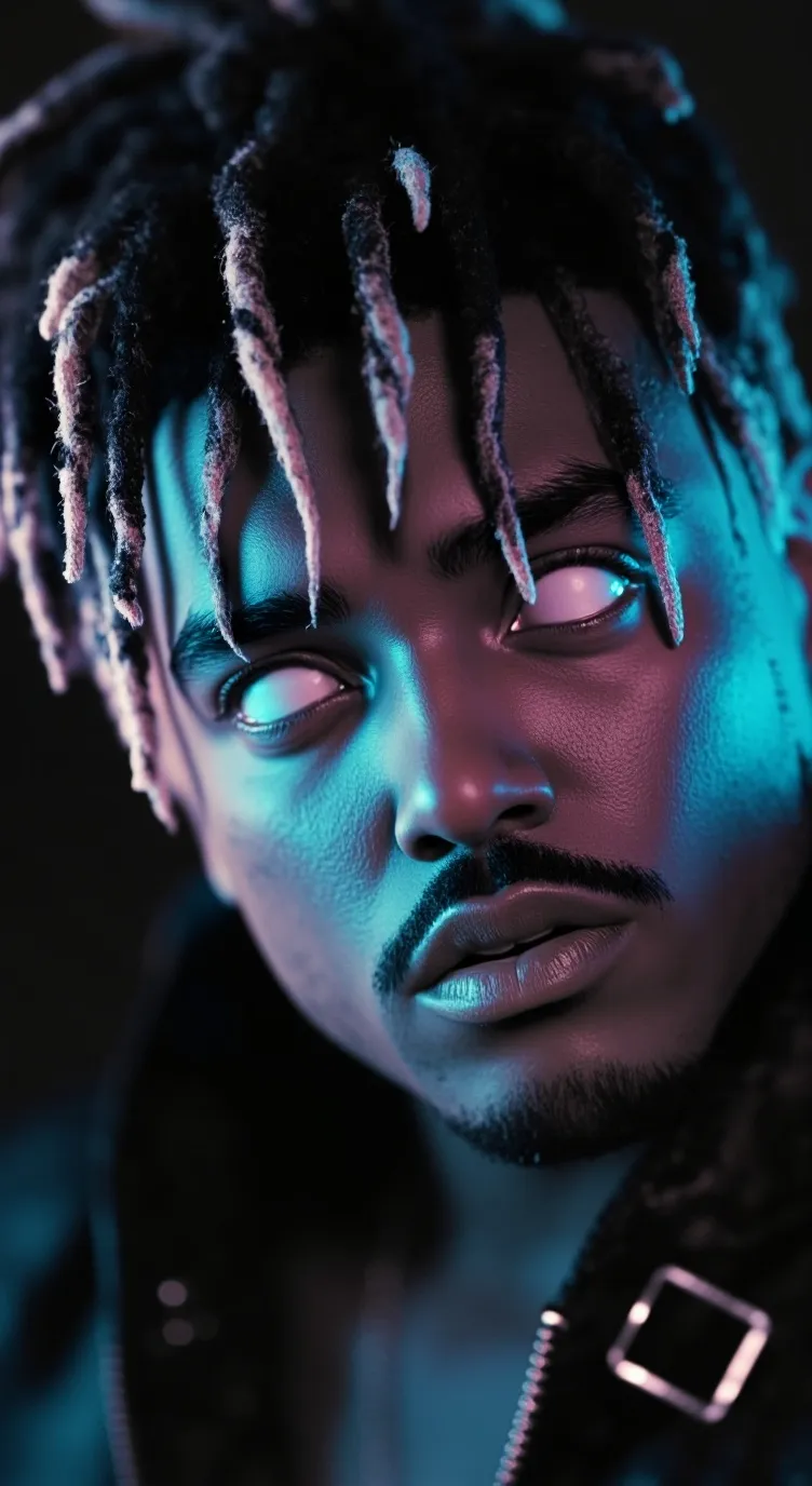 ai character: evil juice wrld  background