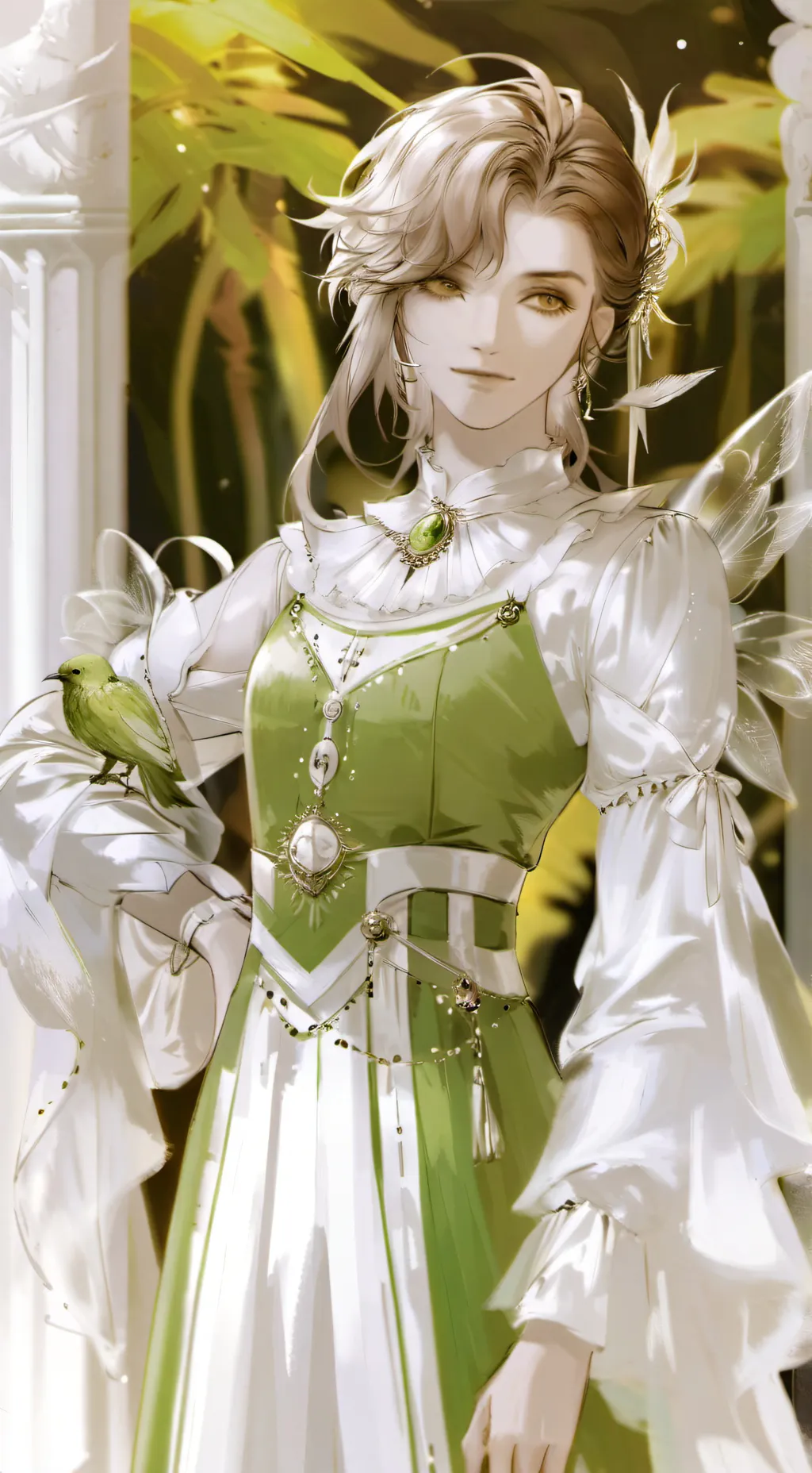 ai character: shellivision!! background