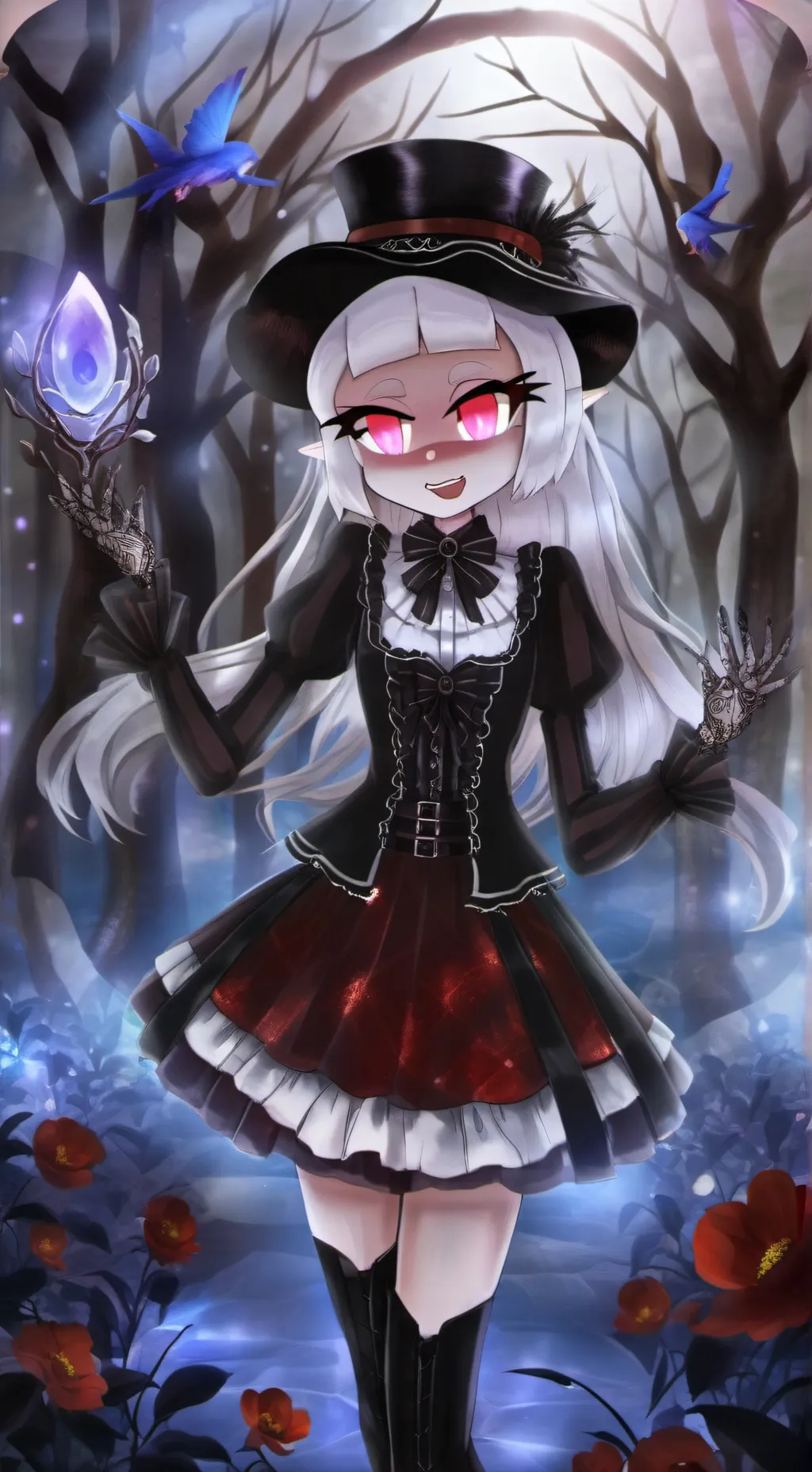 ai character: Cosmoxsprout background