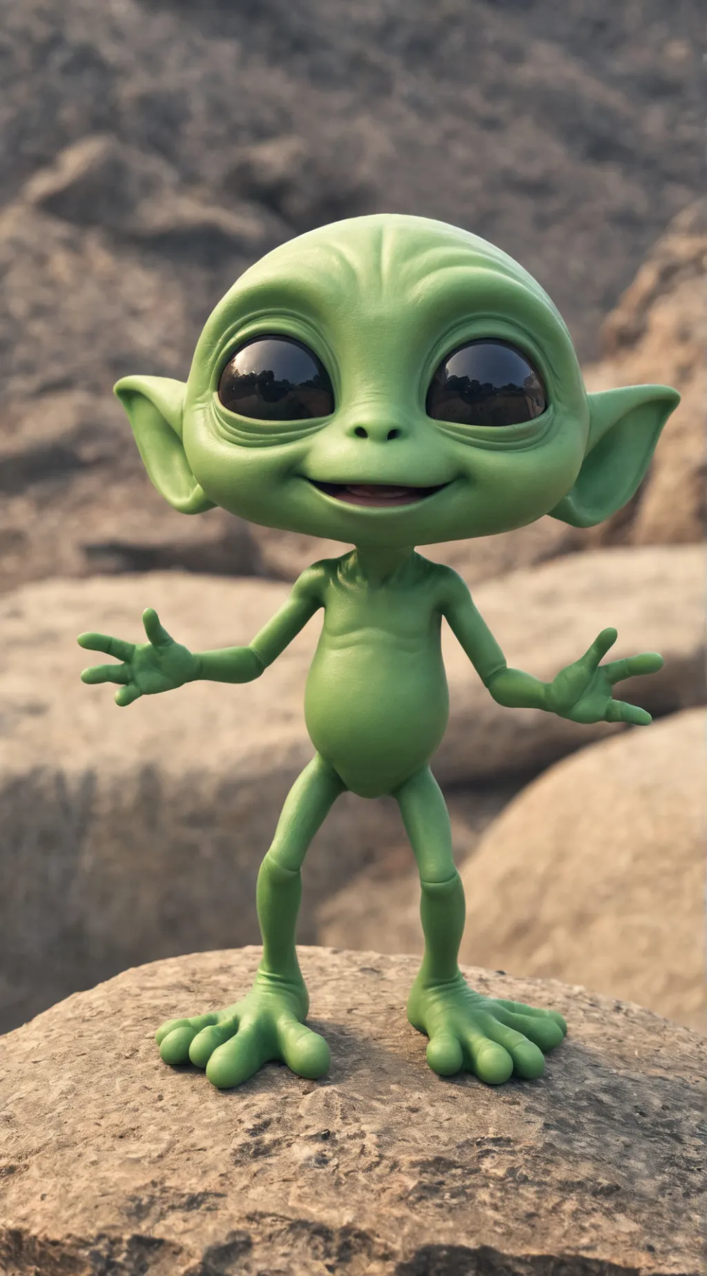 ai character: trebor the alien  background