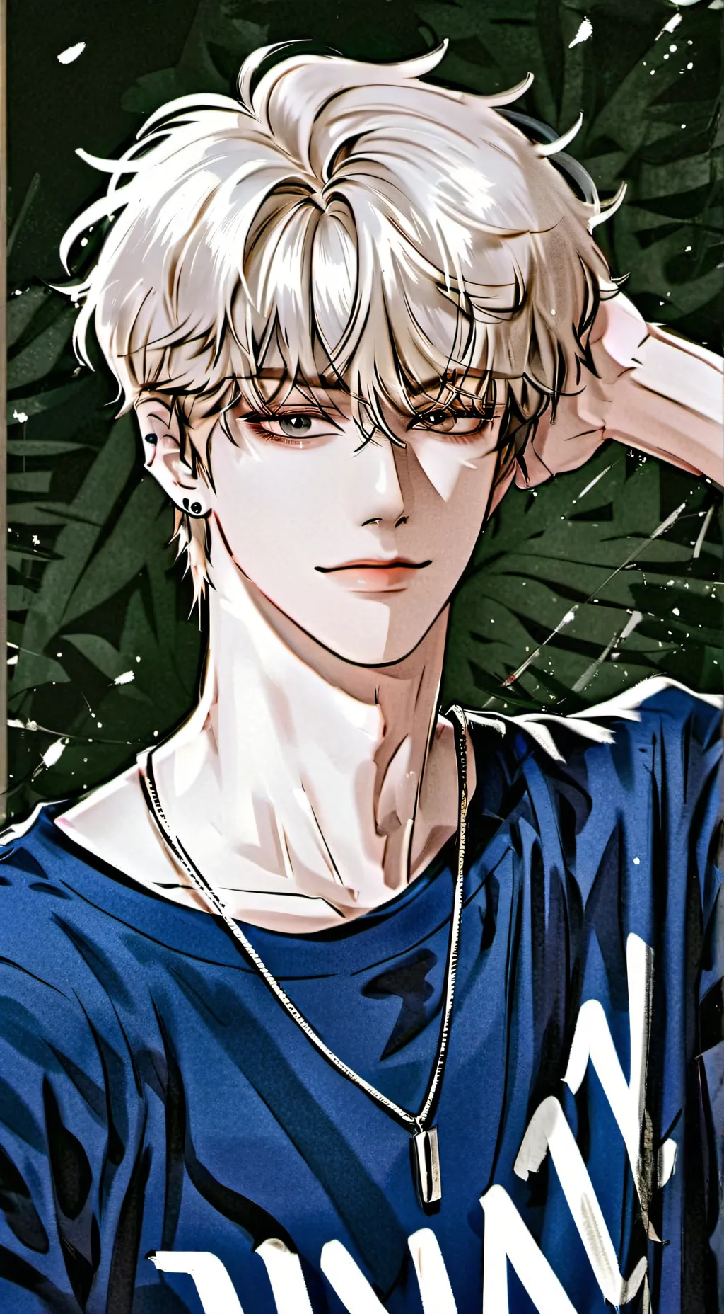 ai character: Donghyun  background