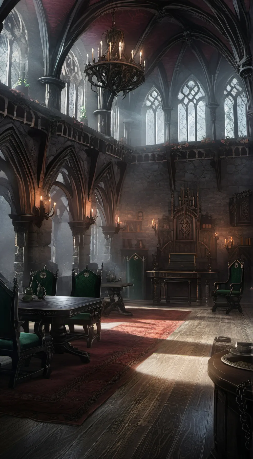 ai character: Slytherin Gang  background