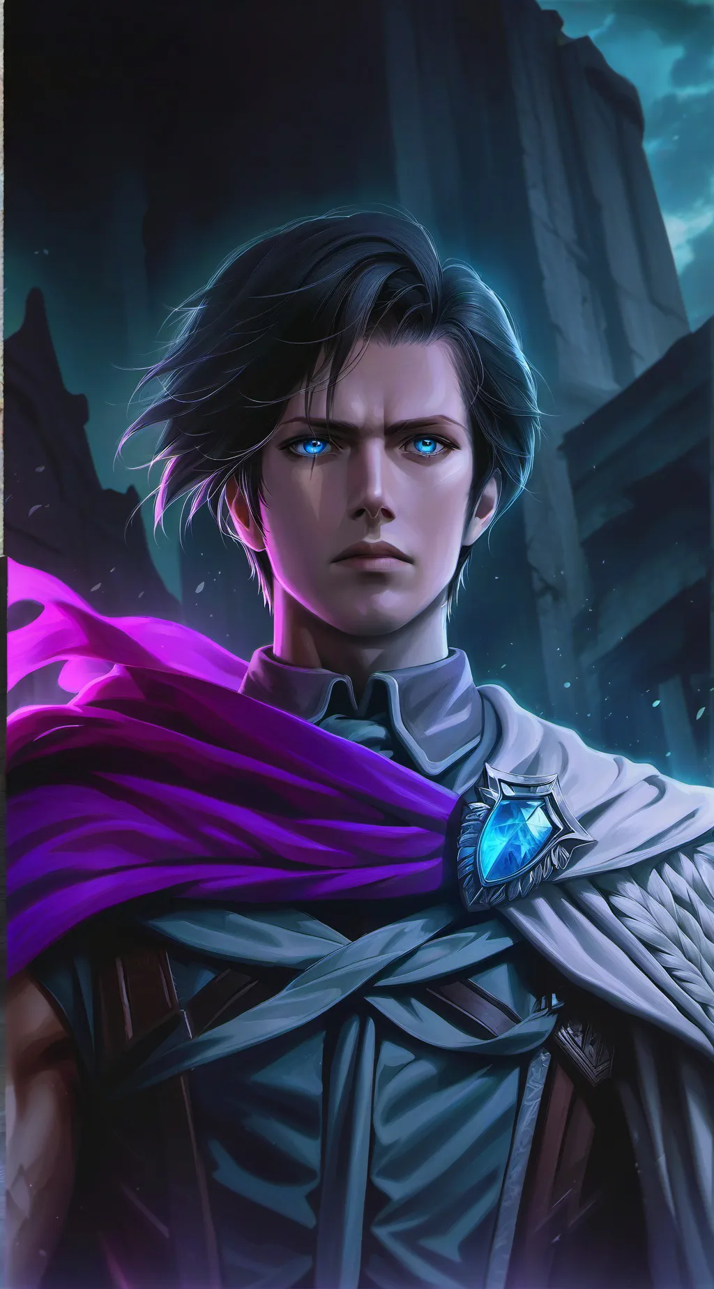 ai character: Eren Yeager background