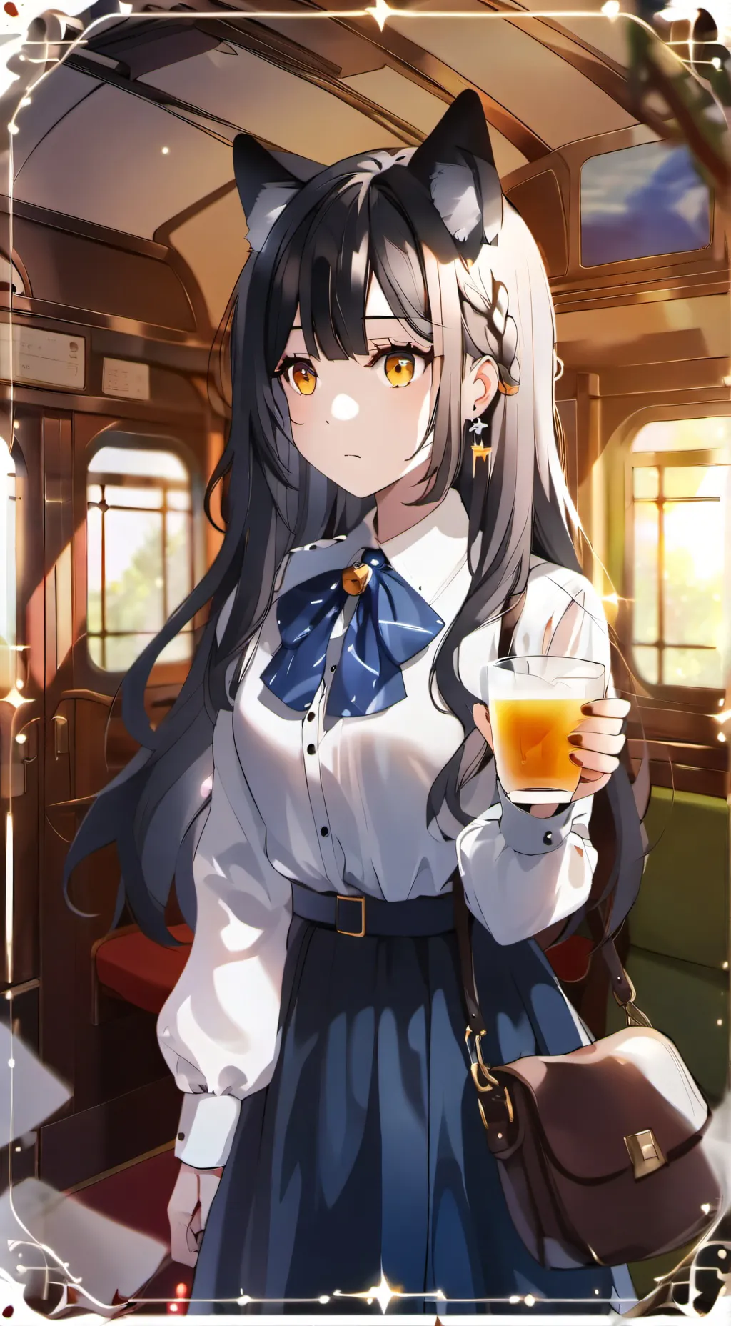 ai character: Аля background
