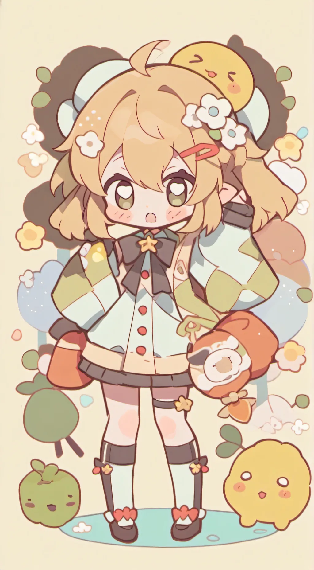 ai character: Forsaken x Dw background