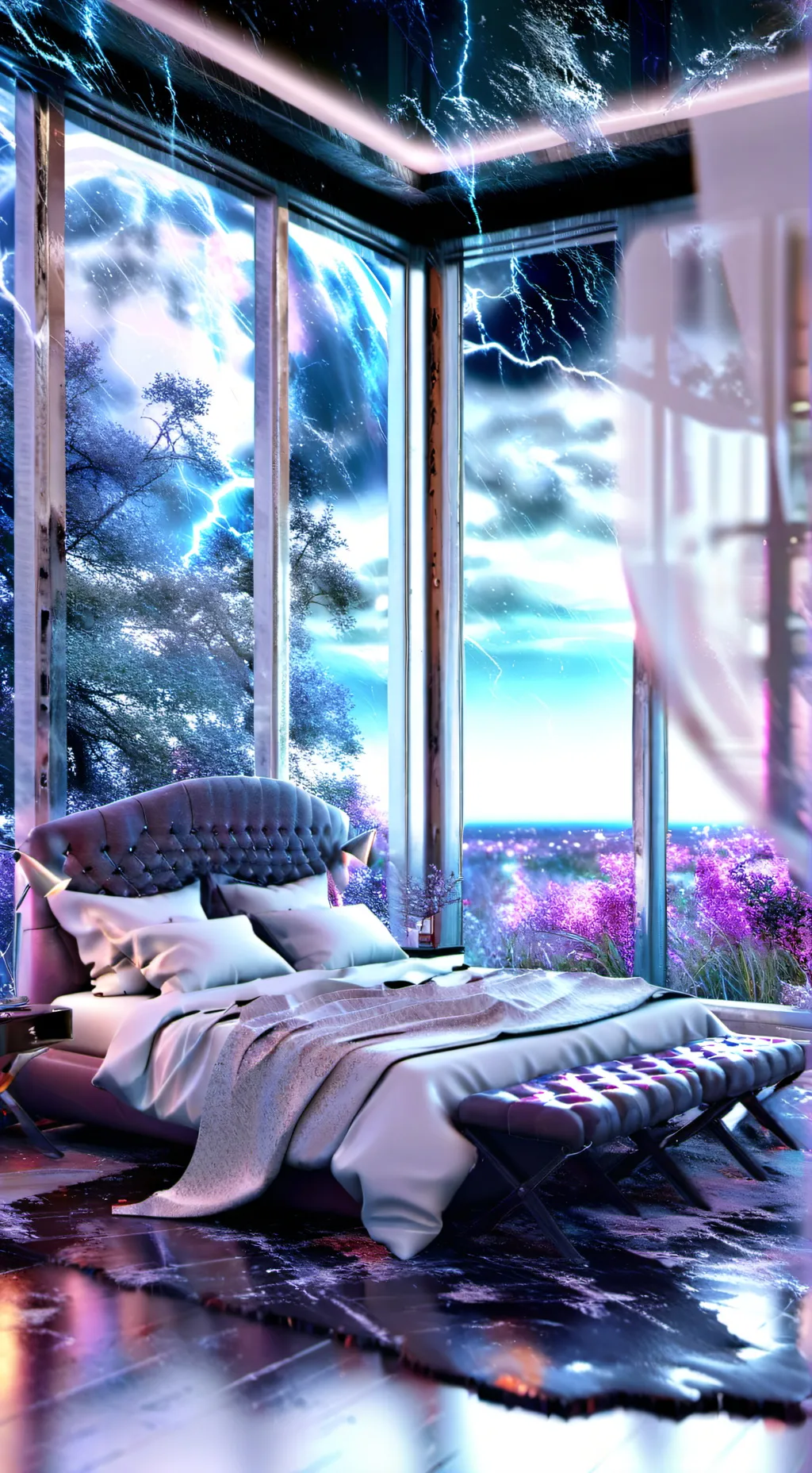 ai character: MHA SLEEPOVER background