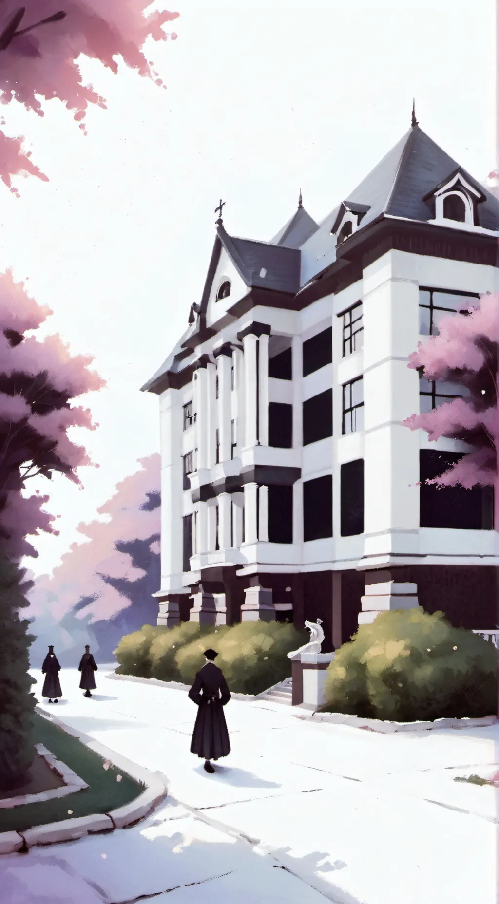 ai character: depression background