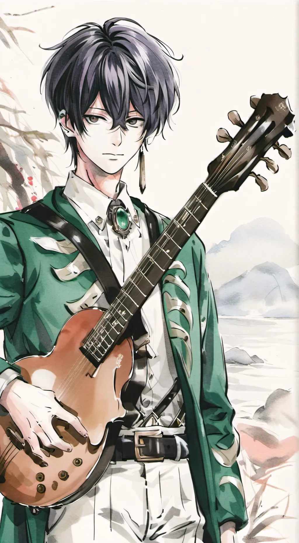 ai character: nan background