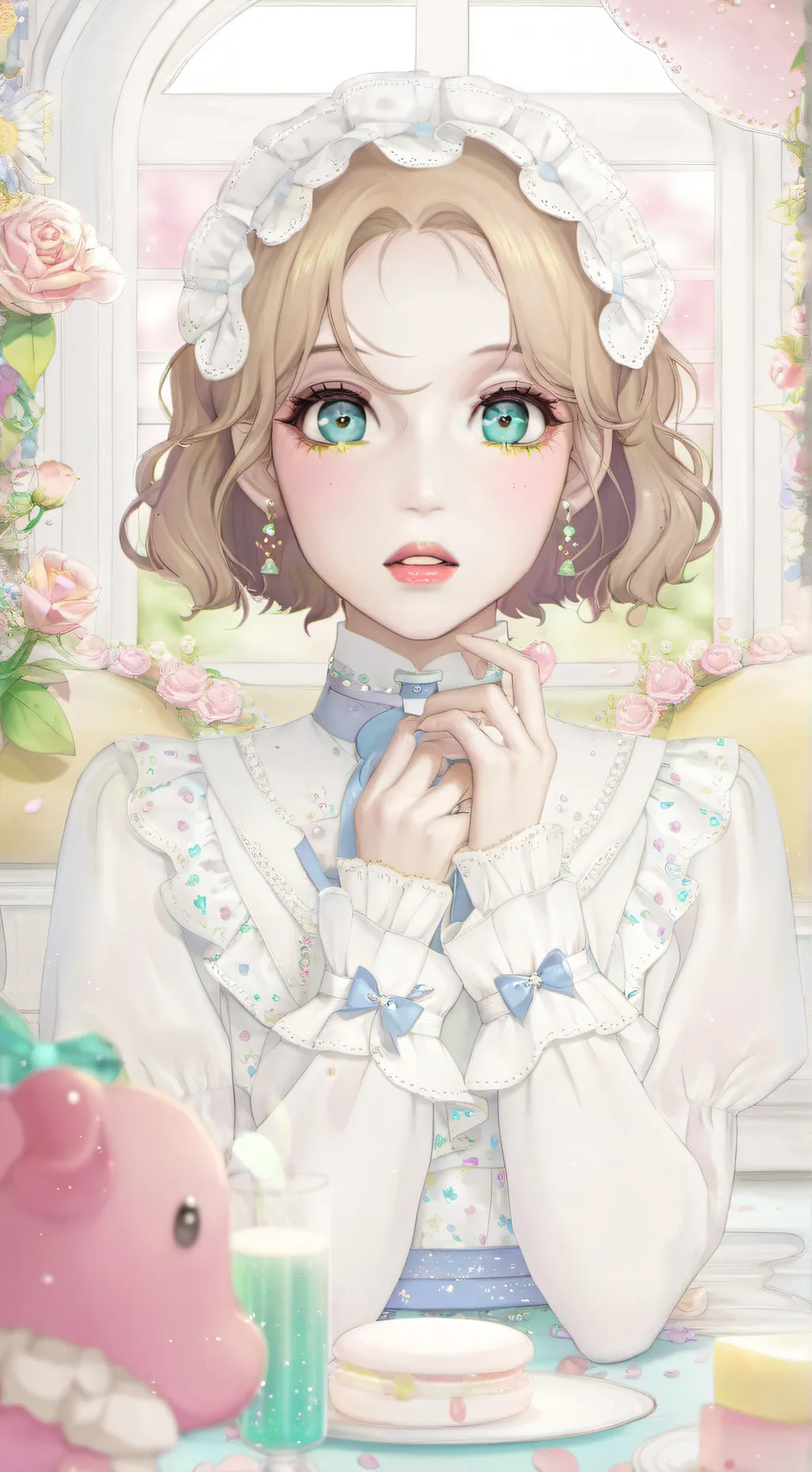 ai character: Lila background