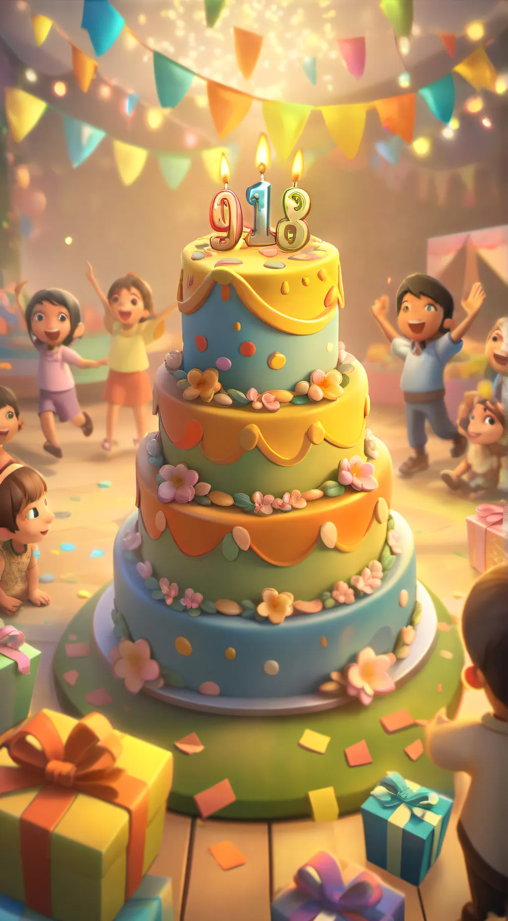 ai character: ANGEL DUSTS BDAY 🎂 background