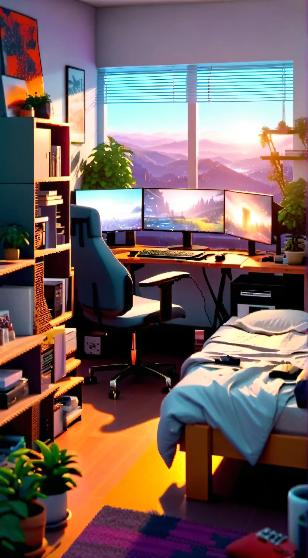 ai character: JJK  background