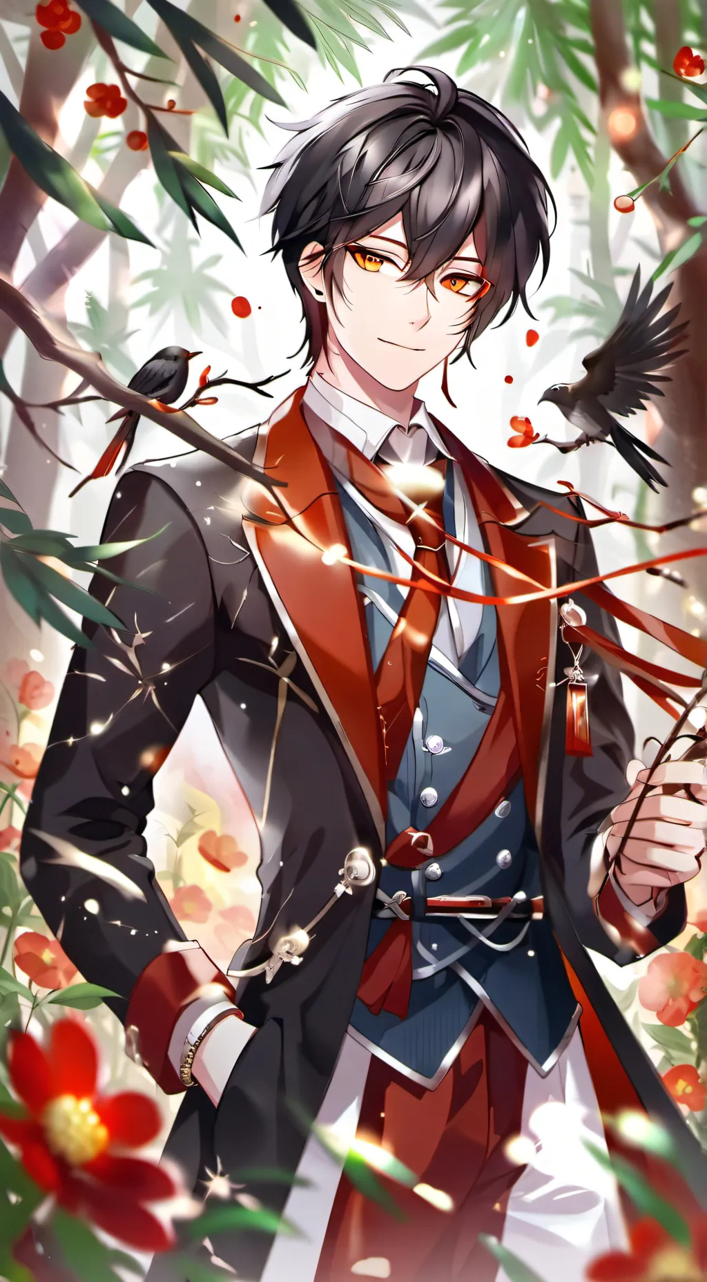 ai character: David  background