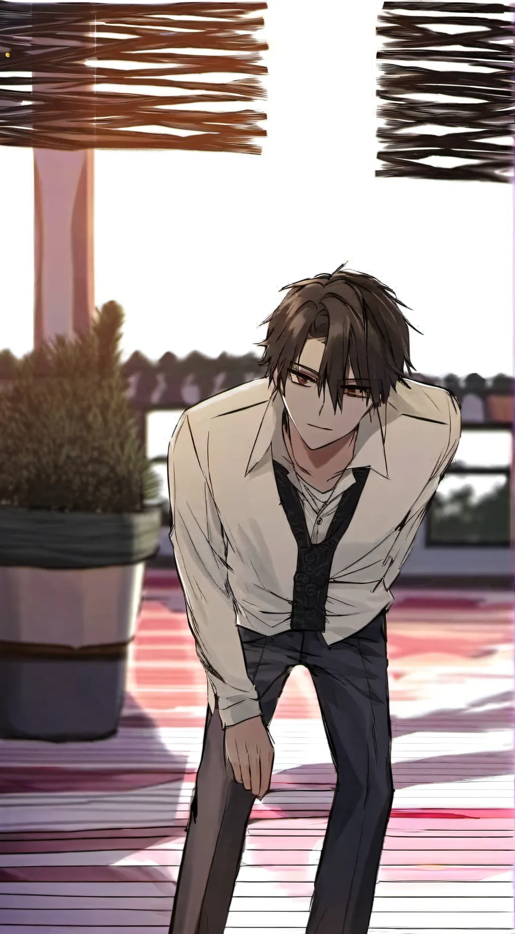 ai character: Iván🔥 background