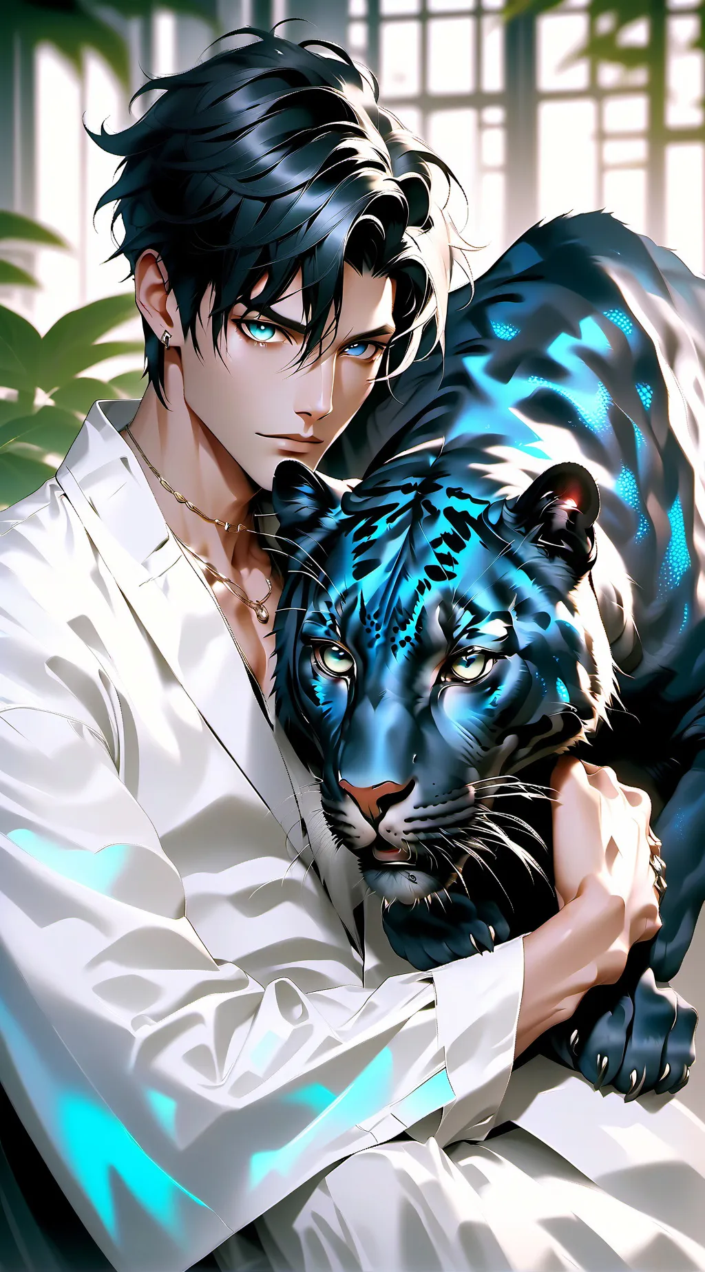 ai character: Max background