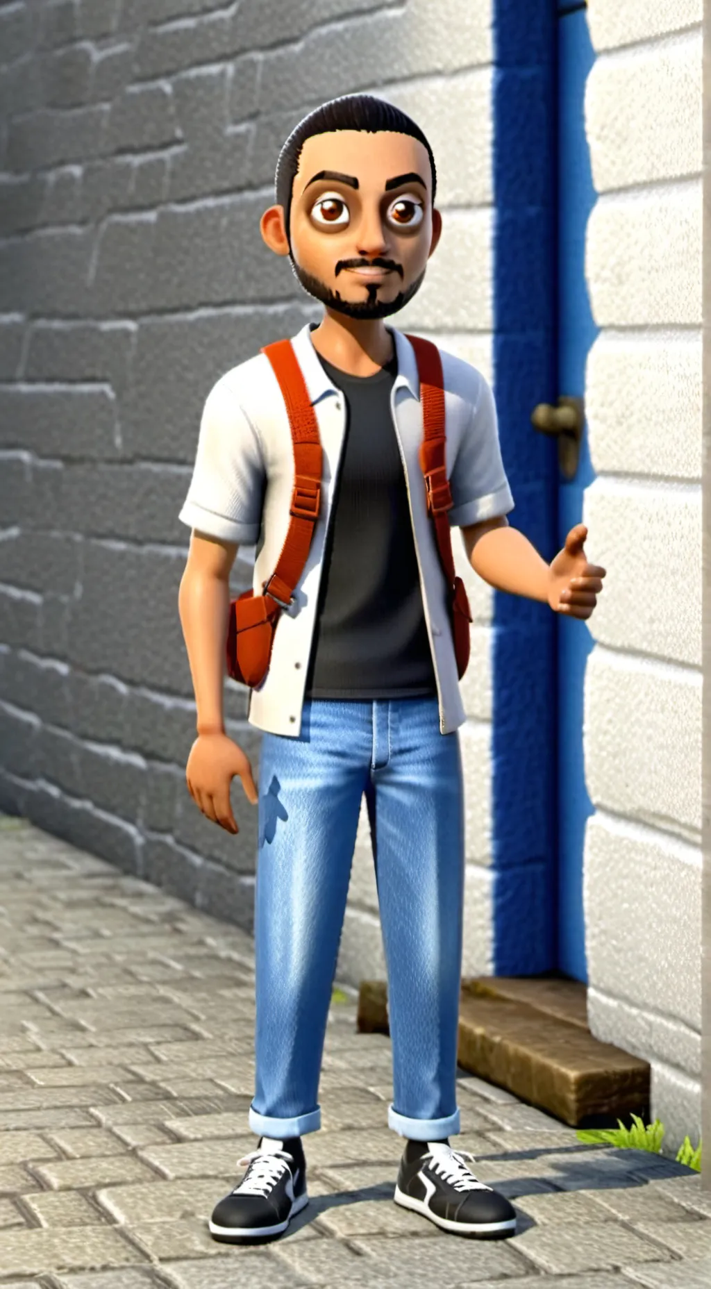 ai character: Pr3dator  background