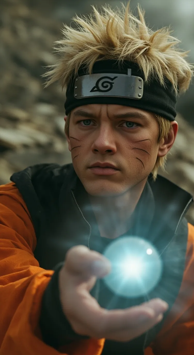 ai character: Naruto Uzumaki  background