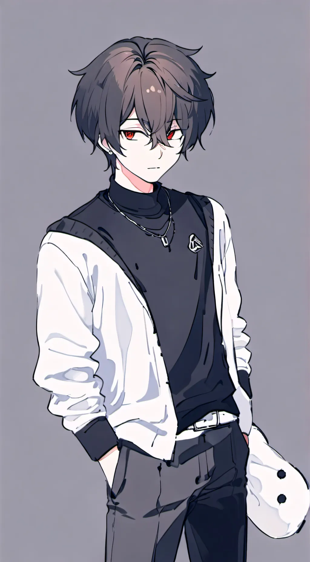 ai character: Bacon ♡ background