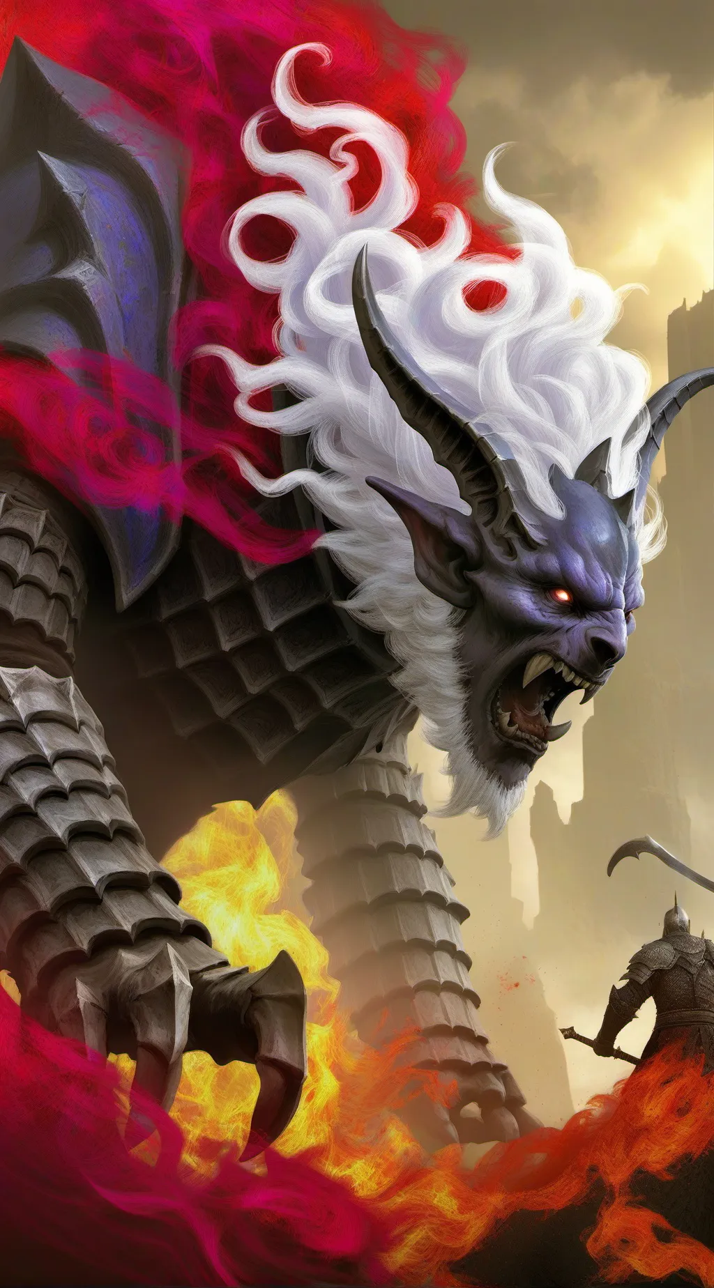 ai character: Draconar, the Flam background