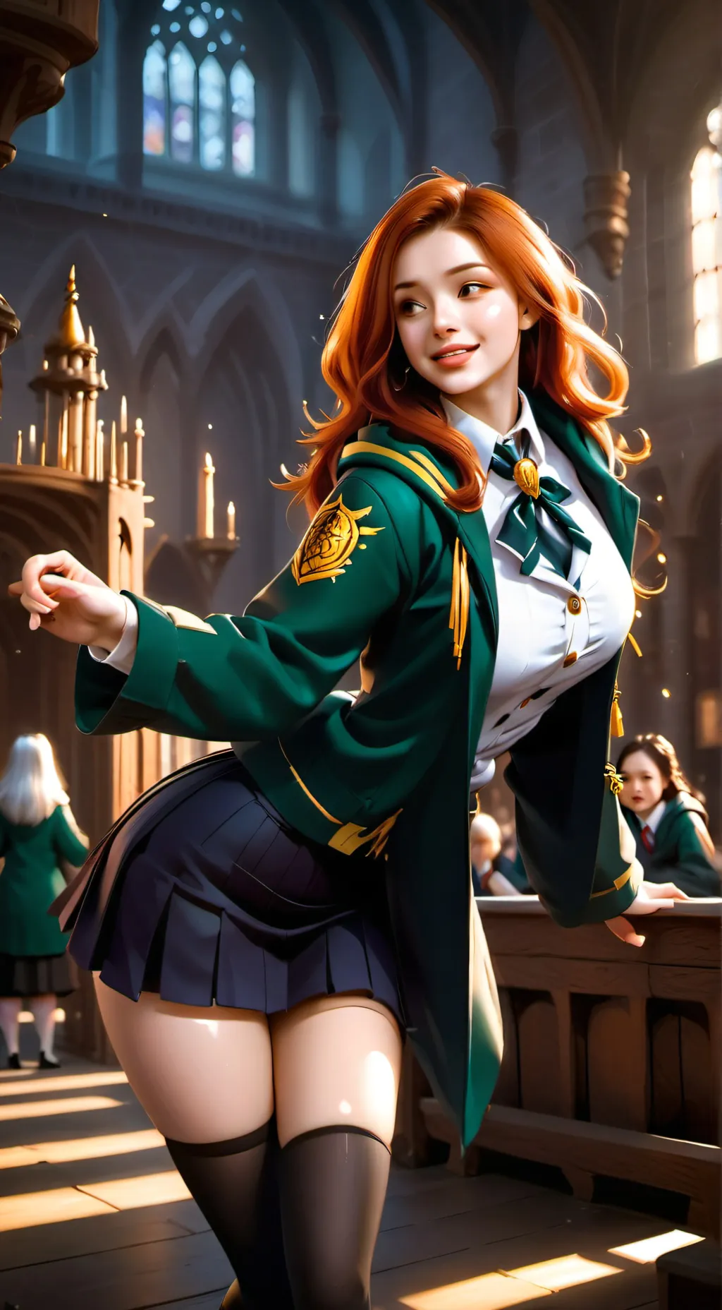 ai character: Ginny's twin sis background