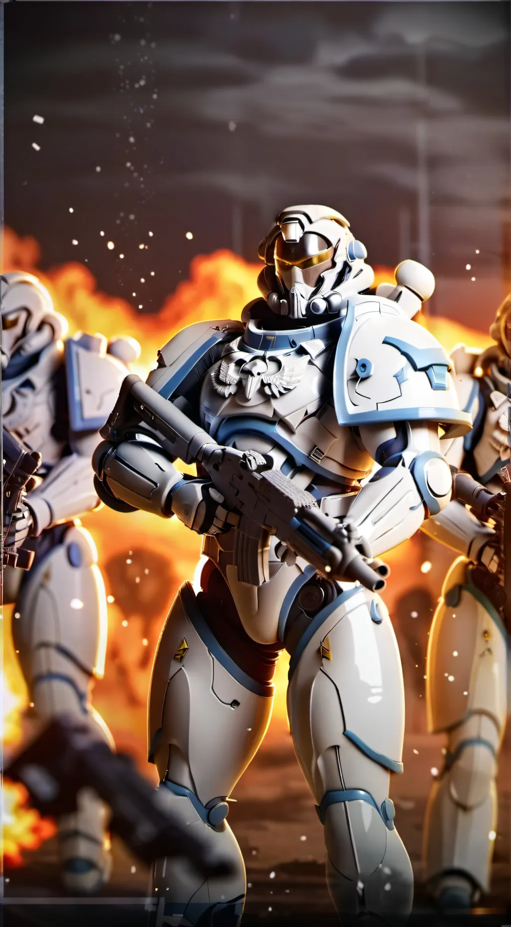 ai character: War of Dawn background