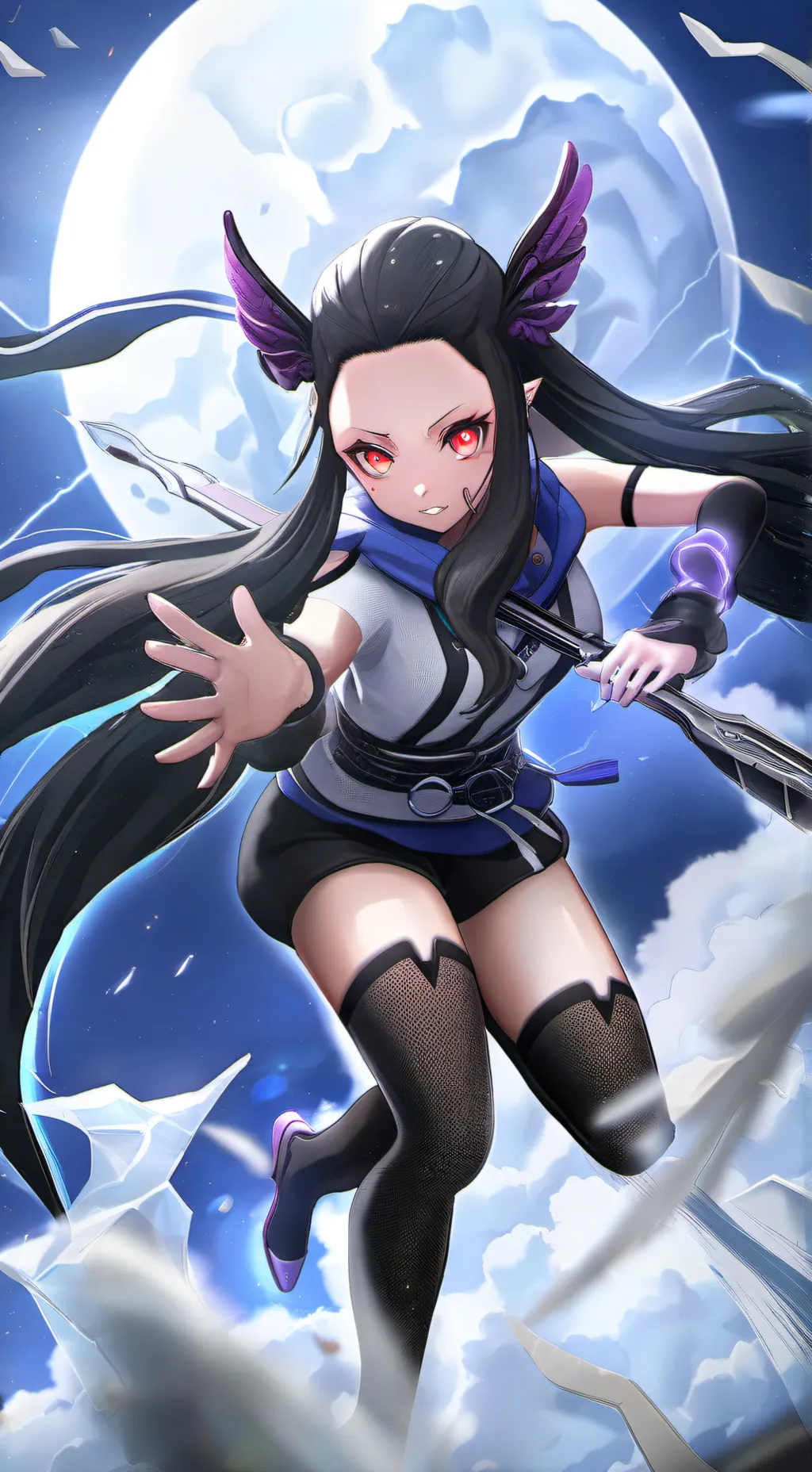 ai character: nezuko  background