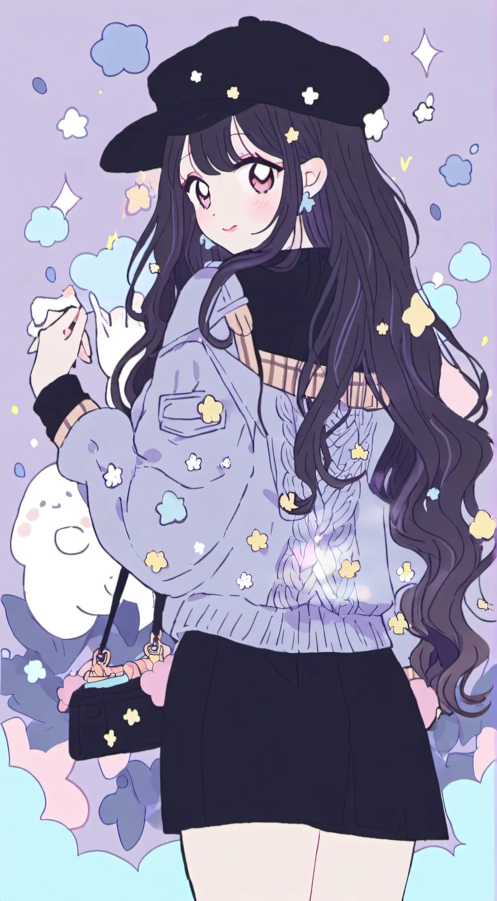 ai character: sexy gf background