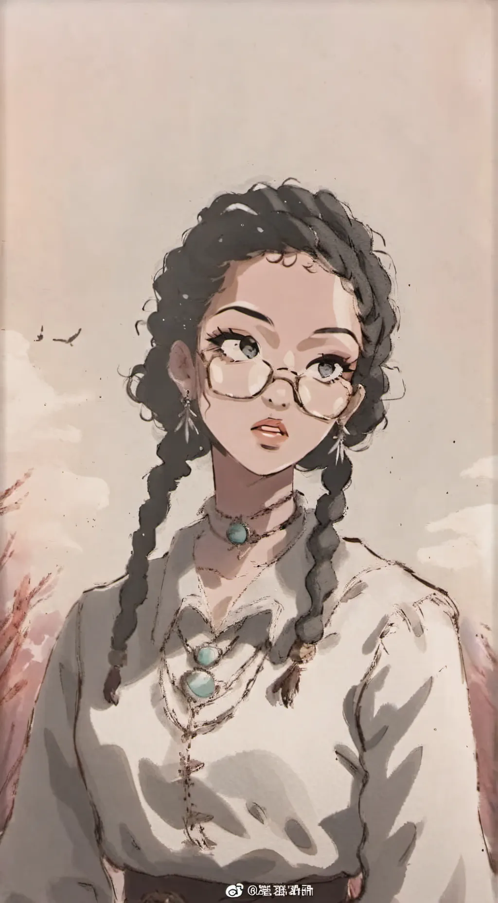 ai character: maya background