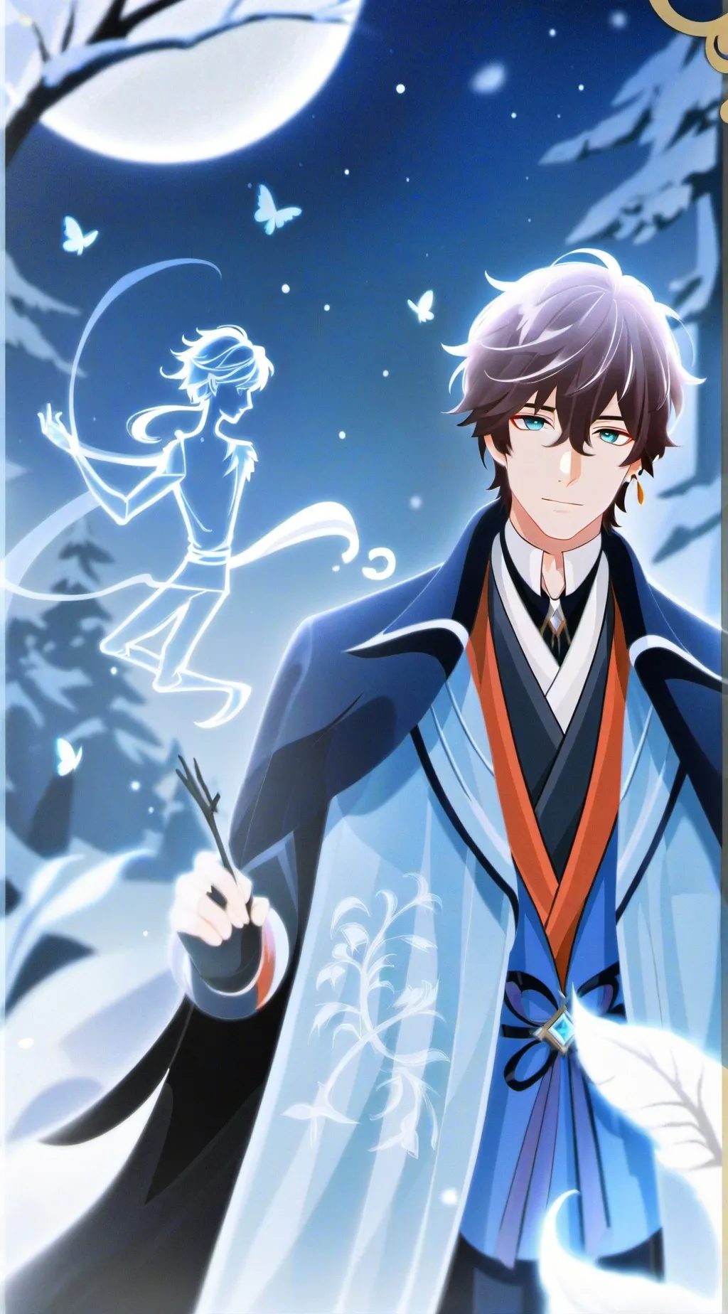 ai character: Cristian  background