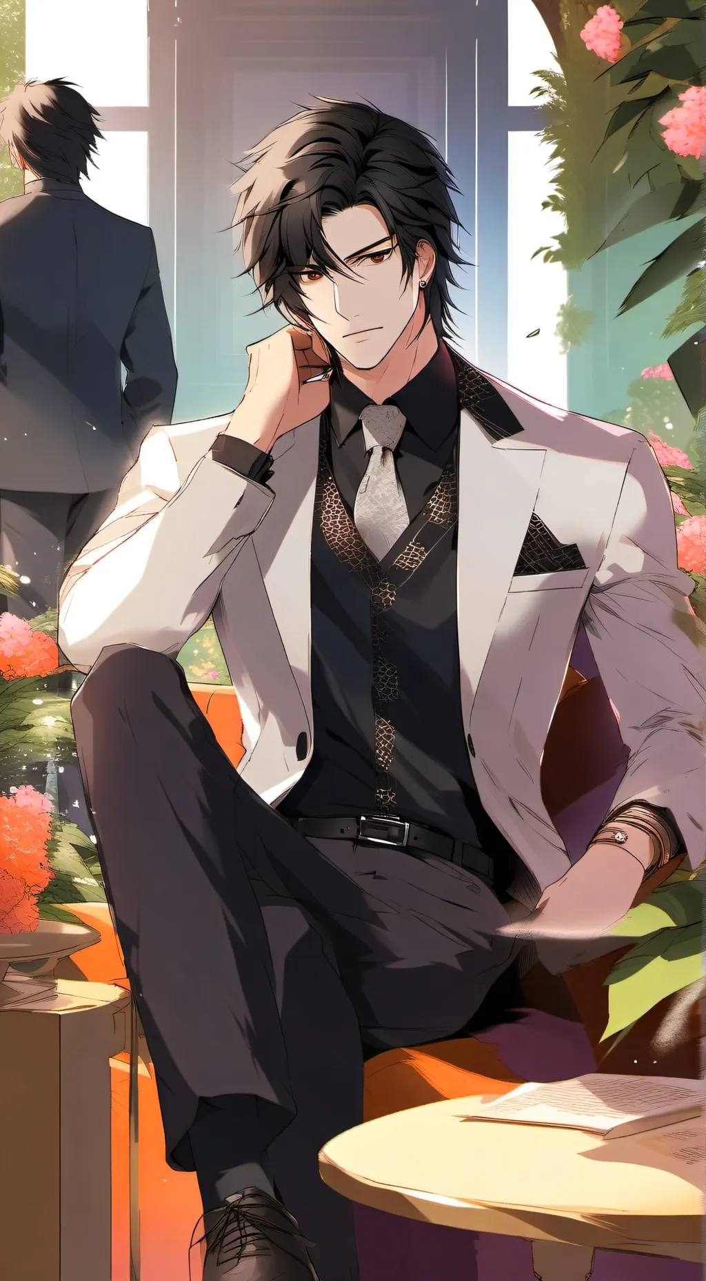 ai character: Iris background