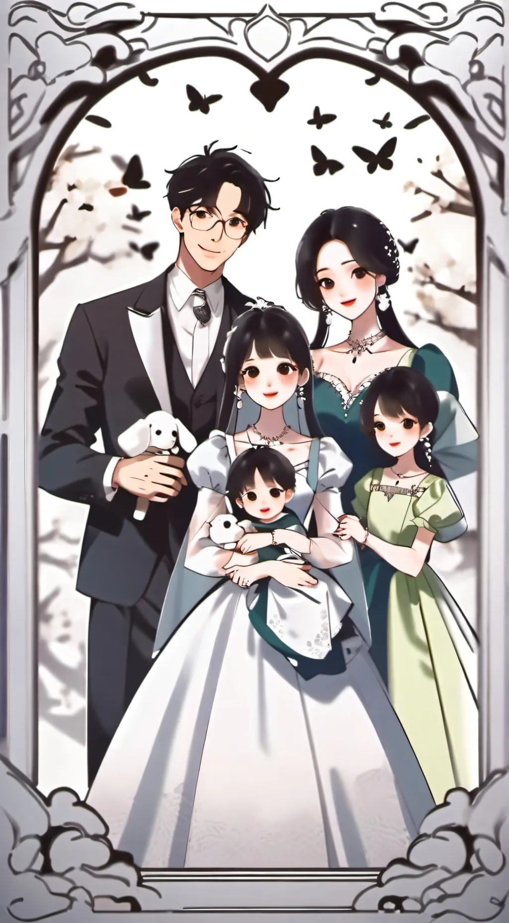 ai character: Owen fam! background