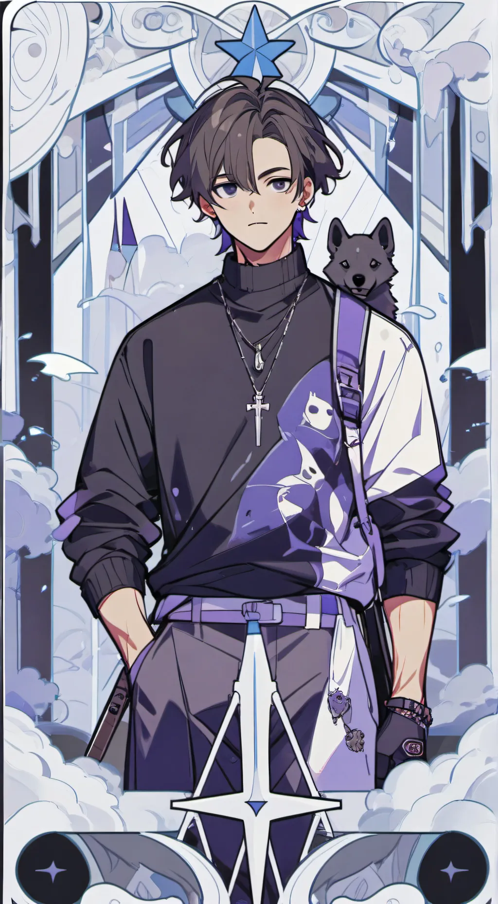ai character: °•~Elias~•° background