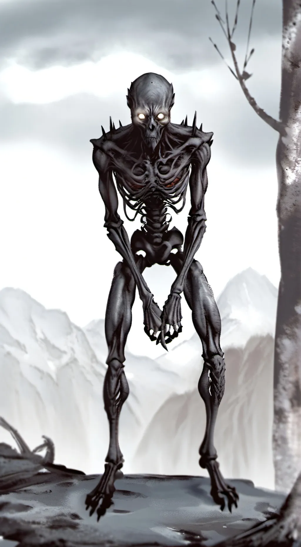 ai character: Monster background
