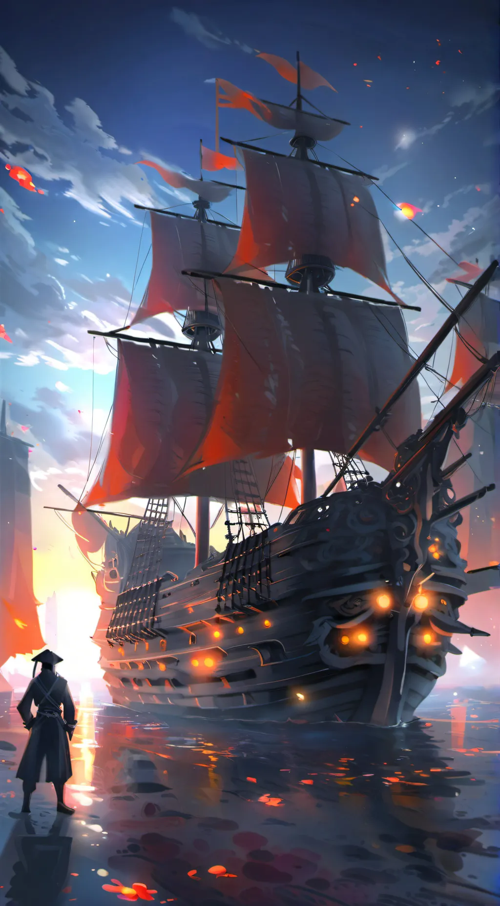 ai character: Pirate CH! background